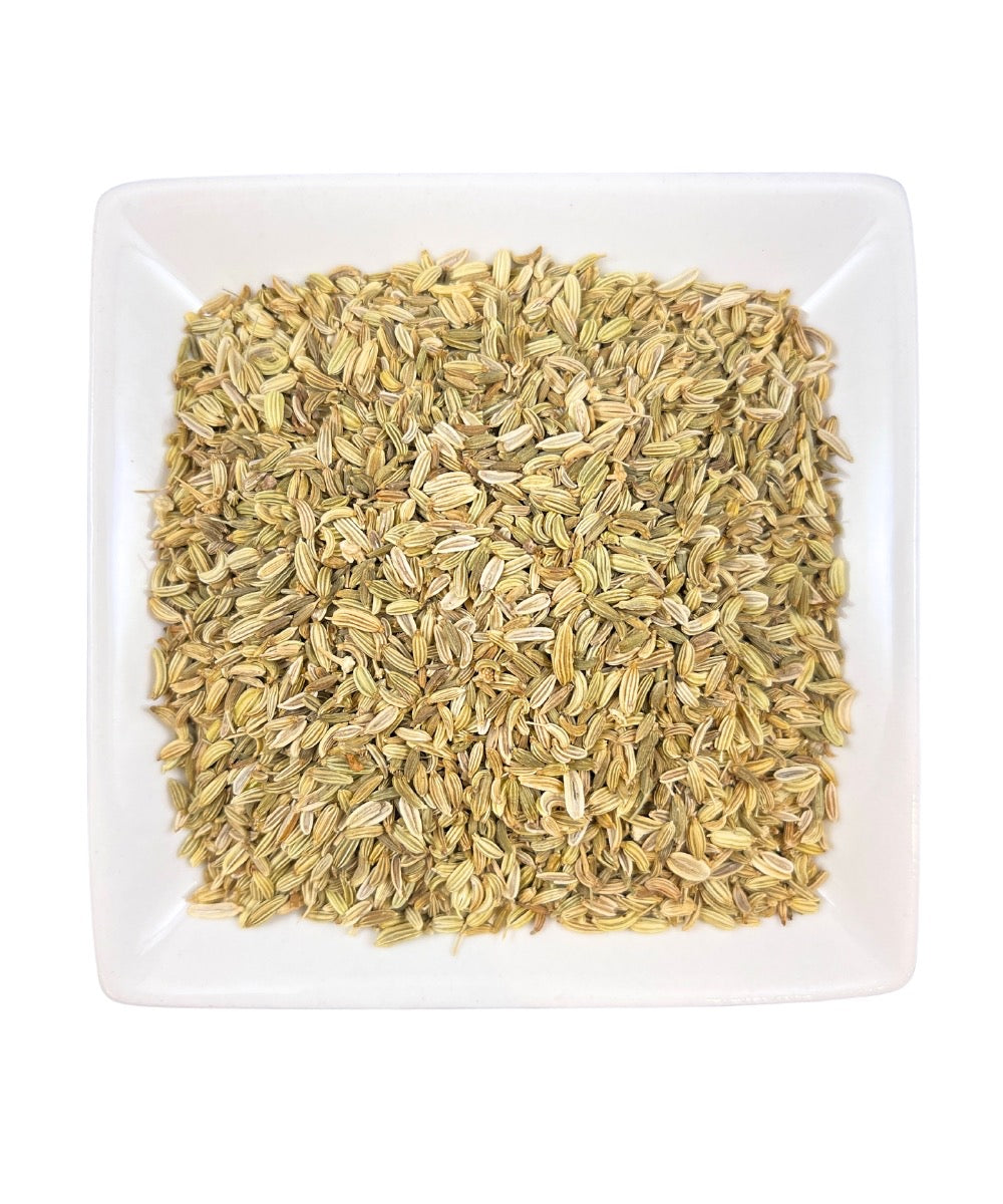 Organic Whole Fennel Seeds (Foeniculum vulgare)