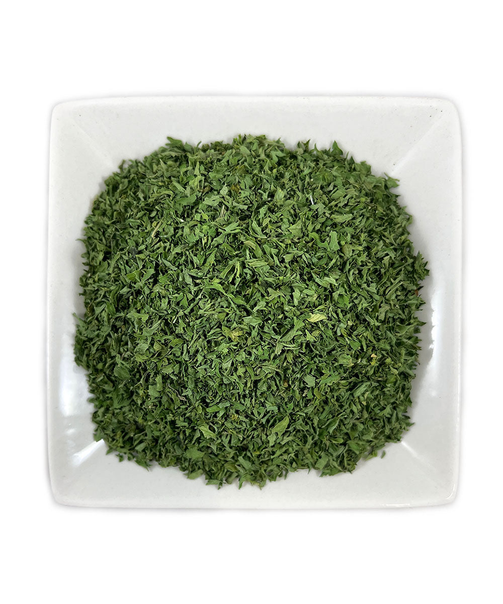 Organic Parsley Flakes Leaf C/S (Petroselinum crispum)