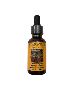 Organic Wormwood Herb Extract Herbal Tincture